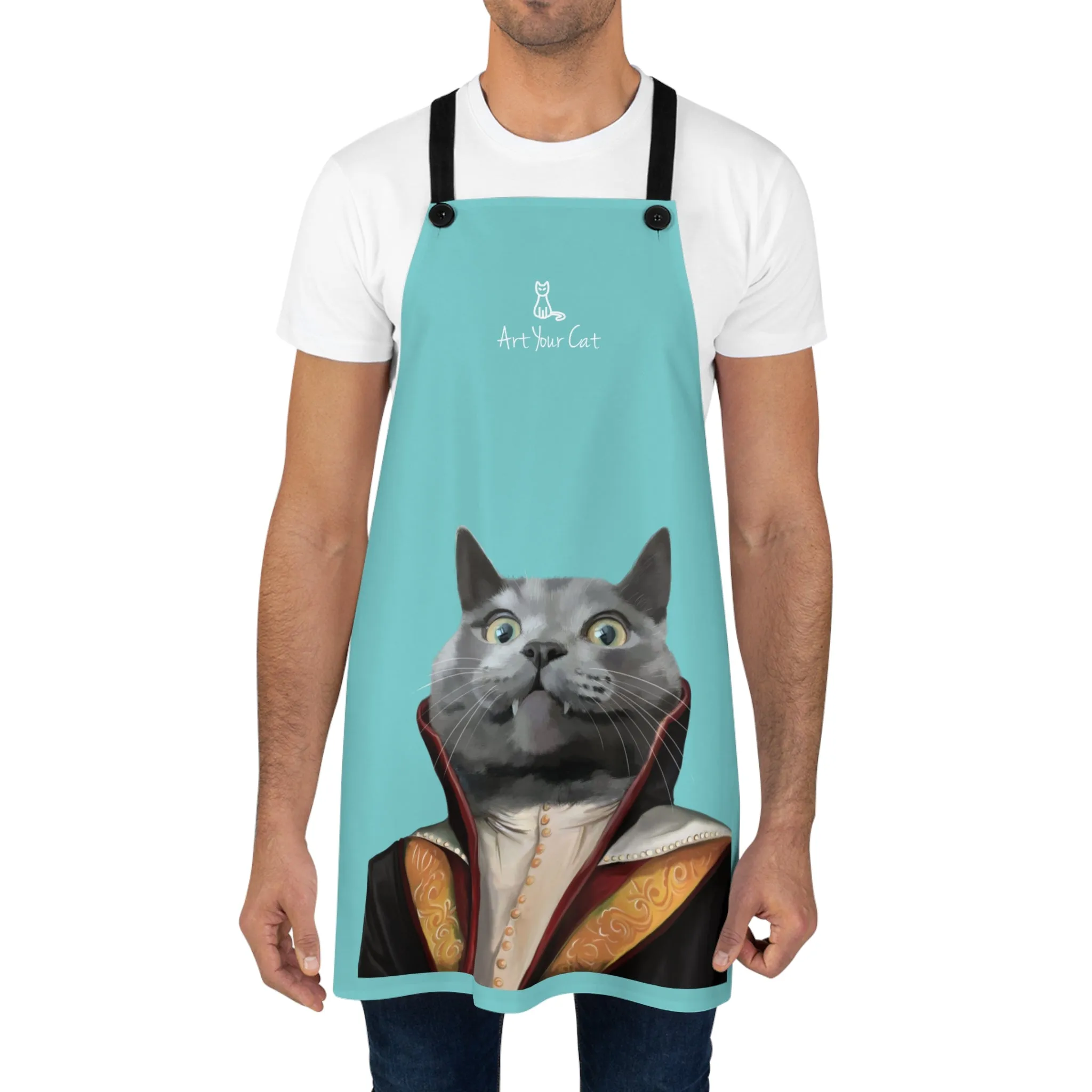 Custom Cat Apron - The Vampire
