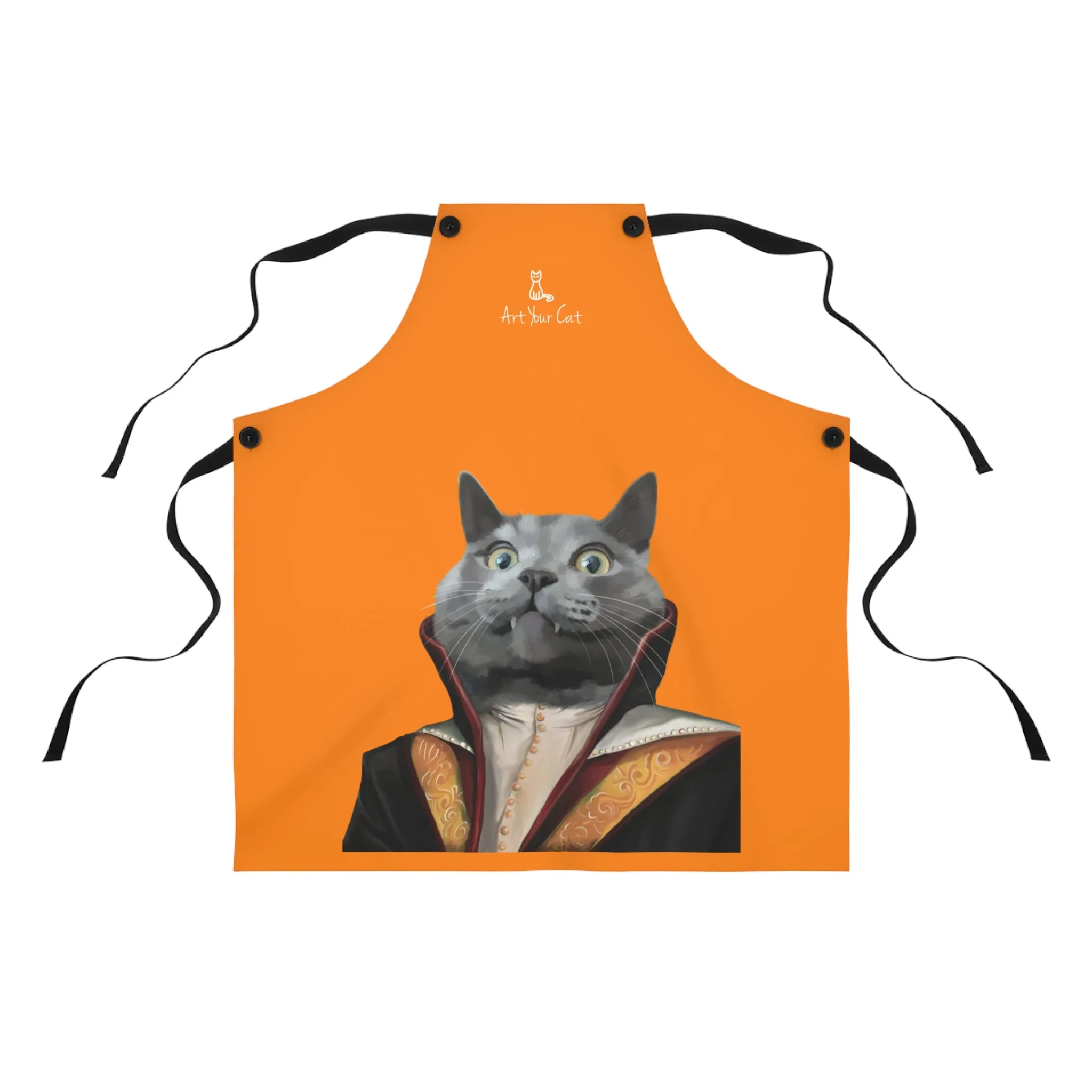 Custom Cat Apron - The Vampire