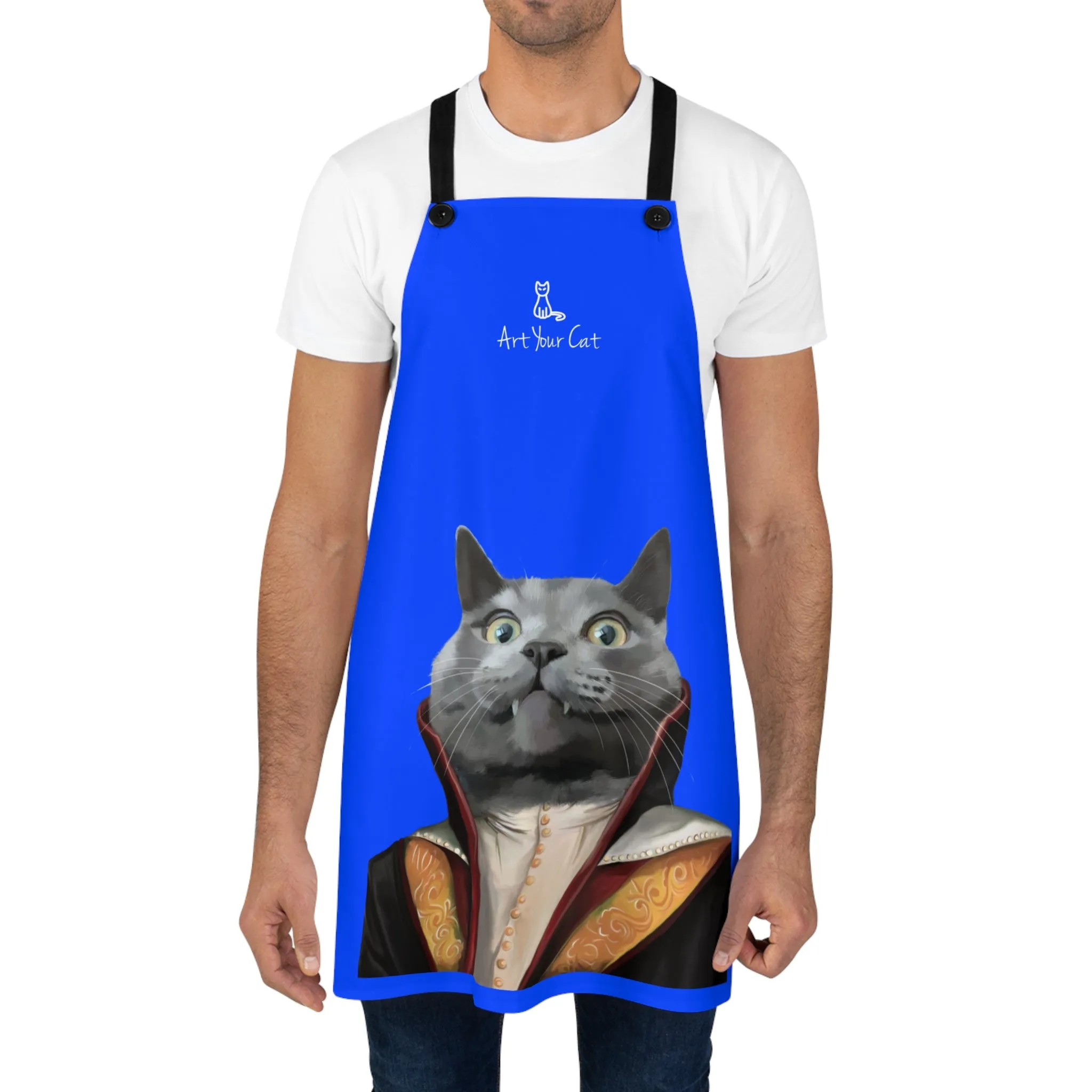 Custom Cat Apron - The Vampire