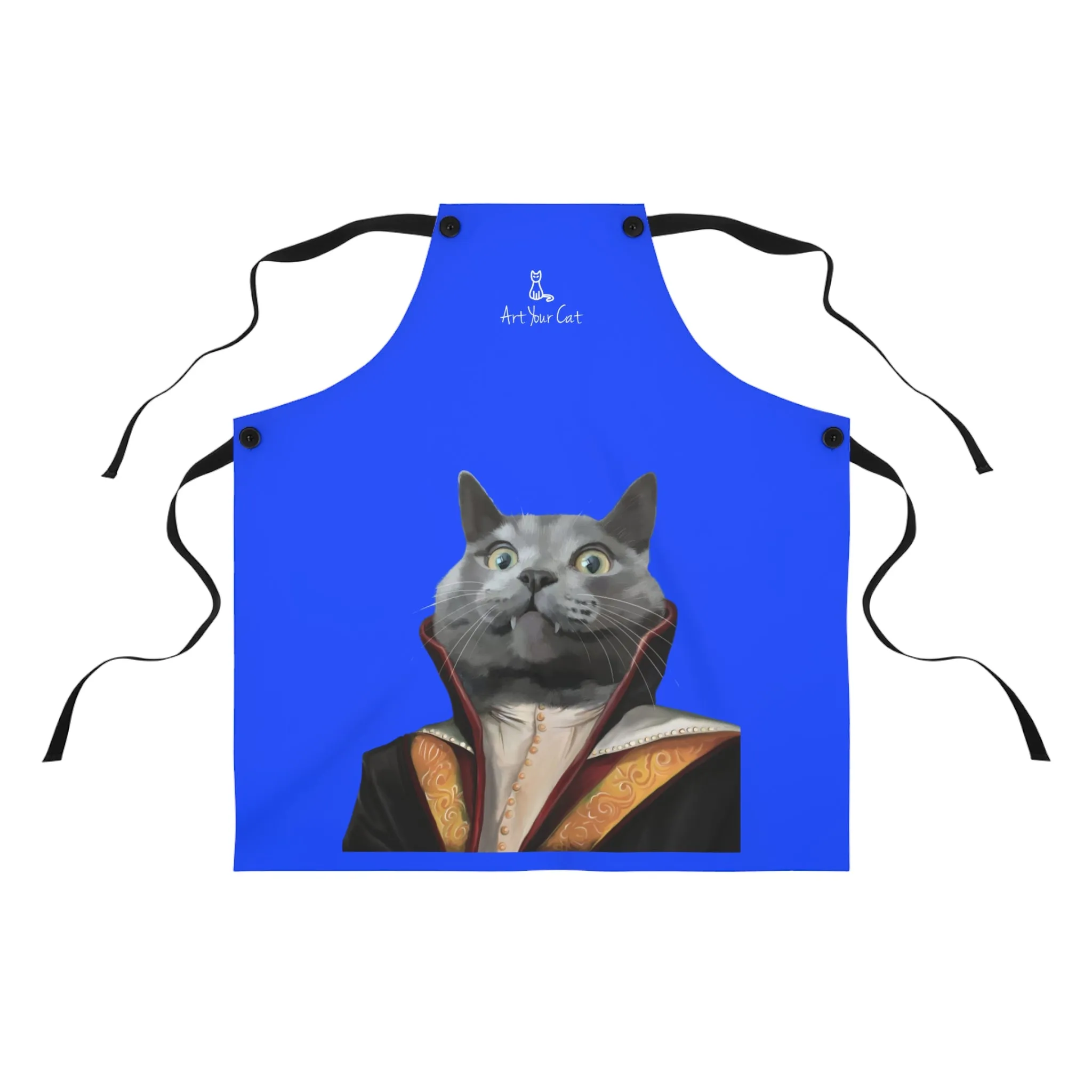 Custom Cat Apron - The Vampire