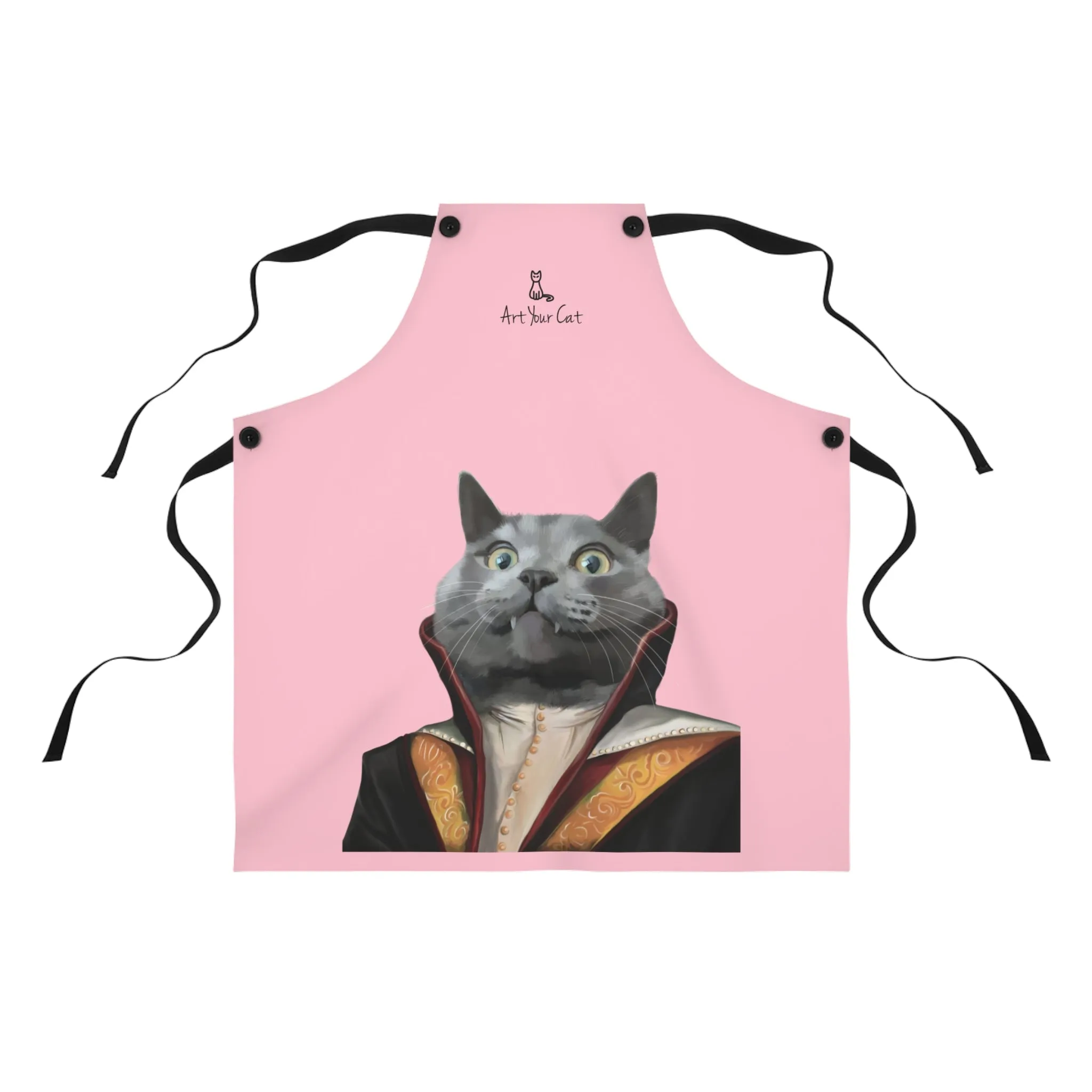 Custom Cat Apron - The Vampire