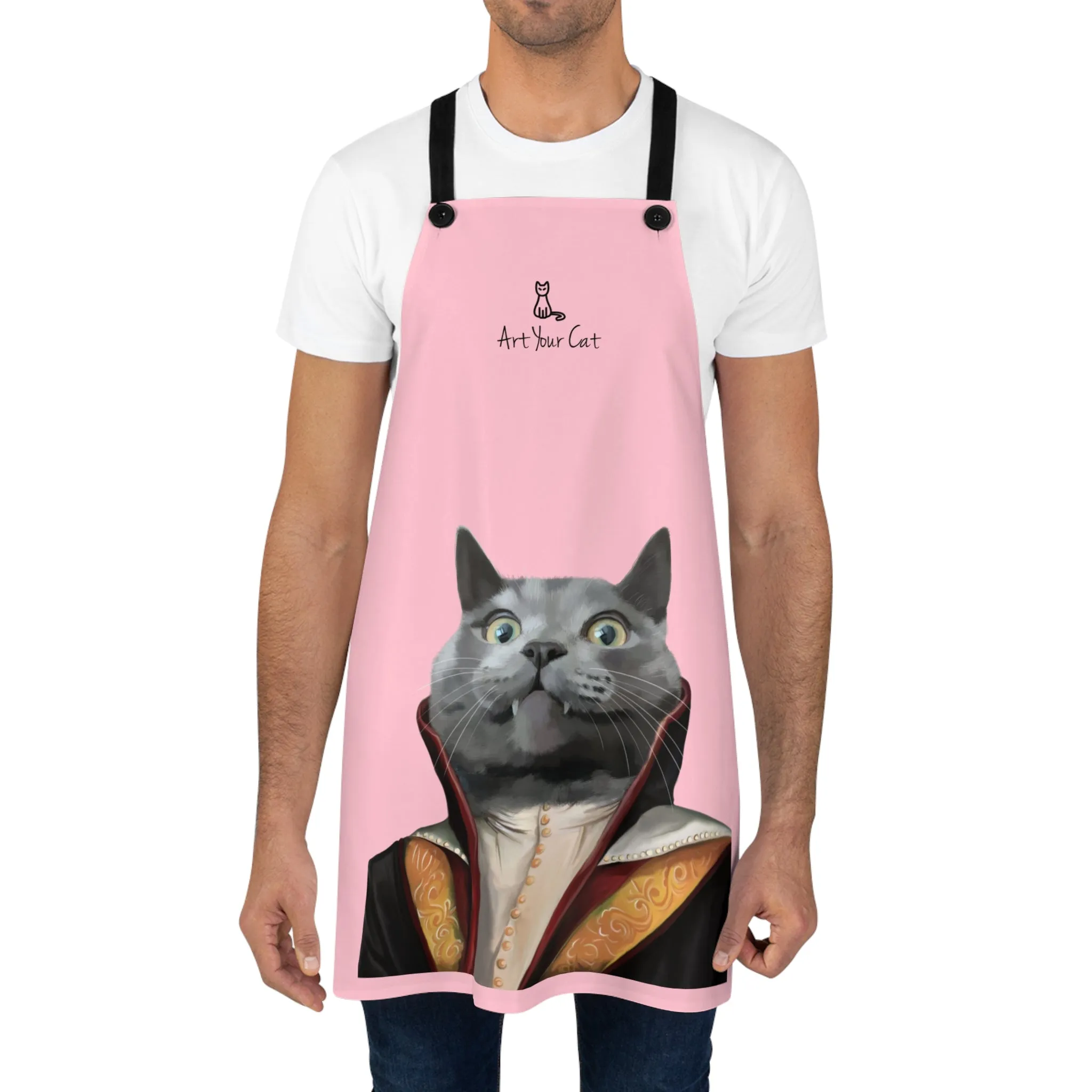 Custom Cat Apron - The Vampire