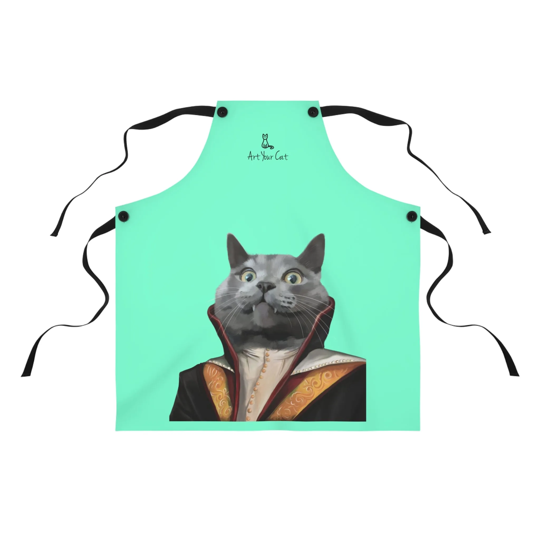 Custom Cat Apron - The Vampire