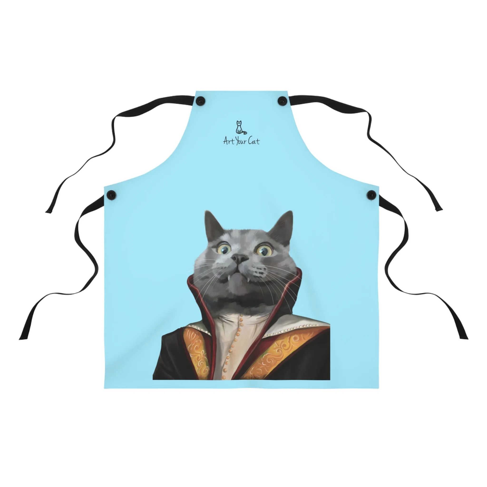 Custom Cat Apron - The Vampire