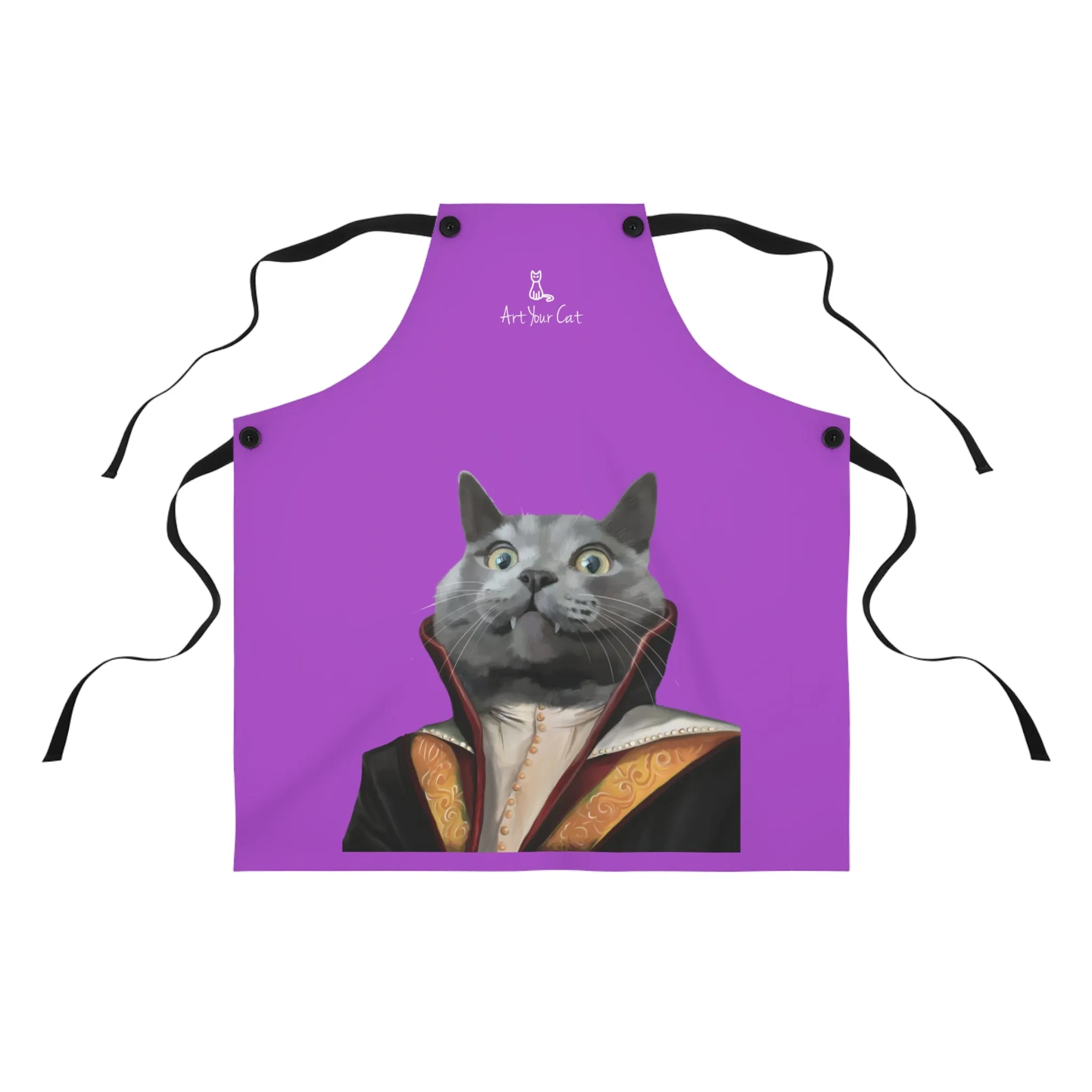 Custom Cat Apron - The Vampire