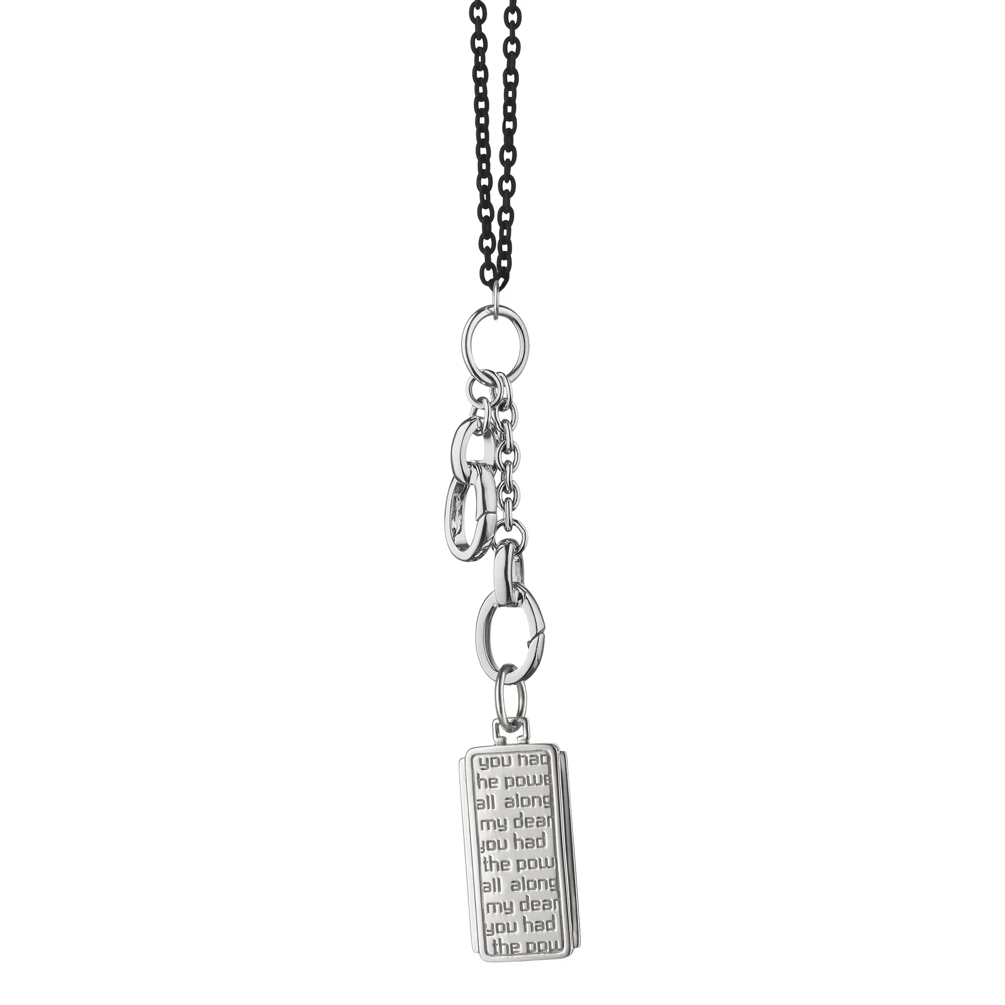 Design Your Own Mini "Adventure" Compass and "Dorothy" Medallion Charm Necklace
