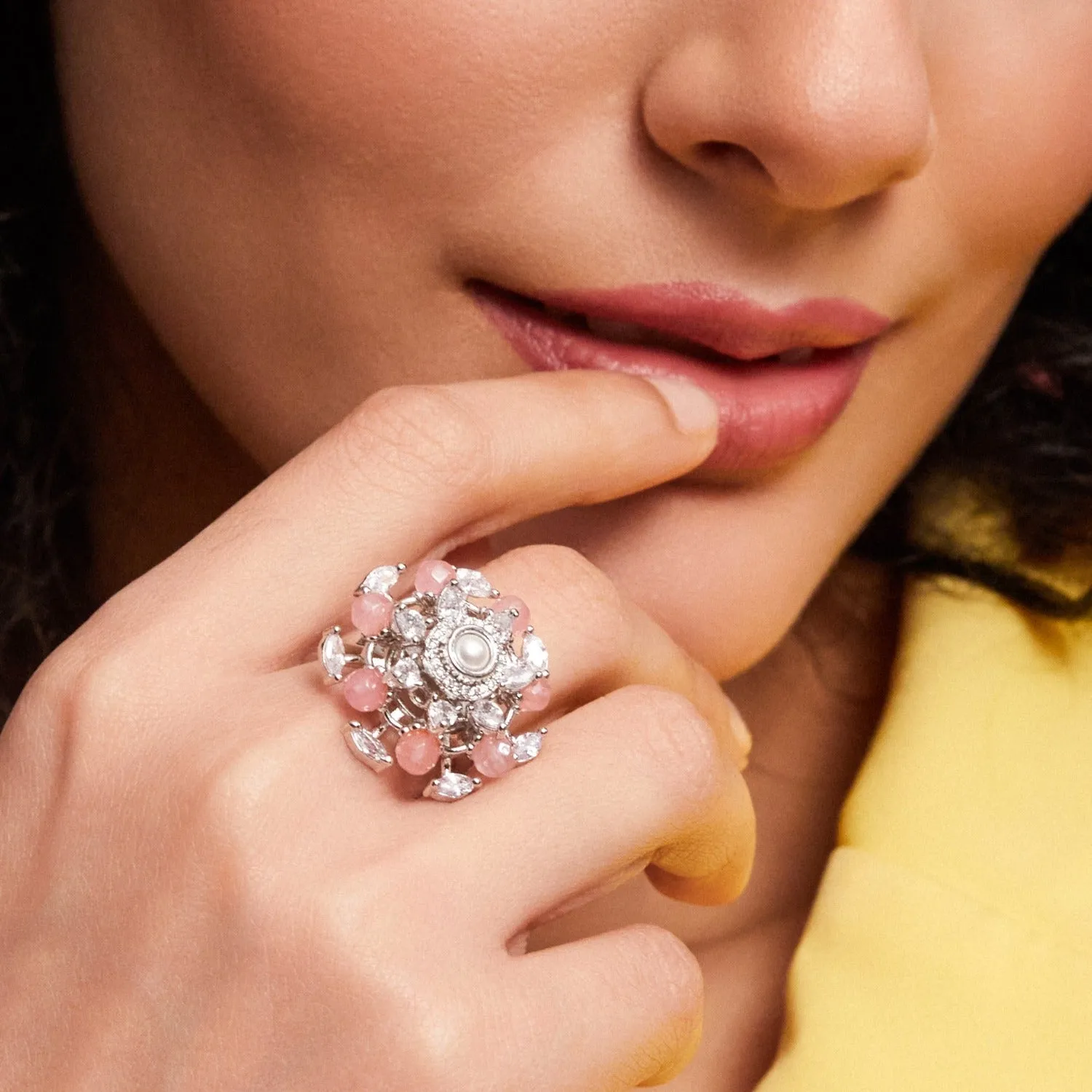 Eloise CZ Cocktail Ring