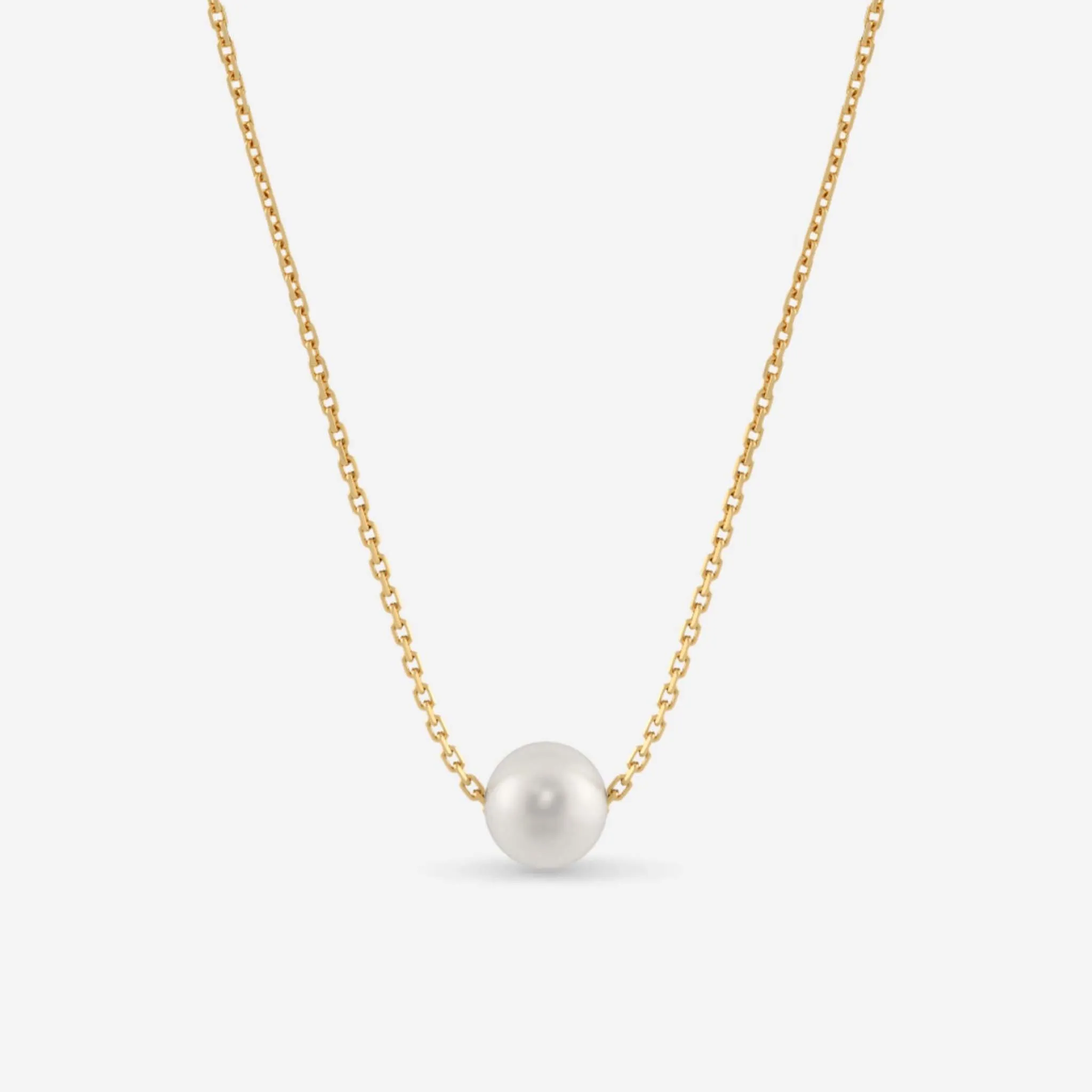 Gold plated Pearl Brass Pendant