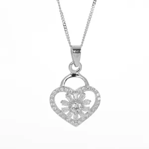 Heart locket style pendant
