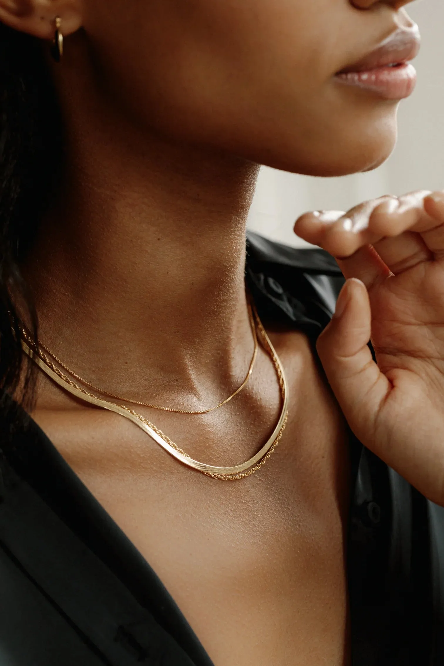 Herringbone Necklace | Lisbeth