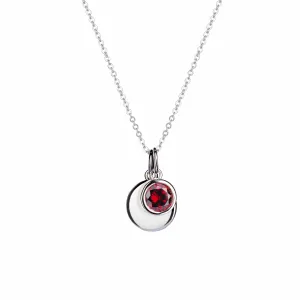 January Birthstone Pendant - Garnet