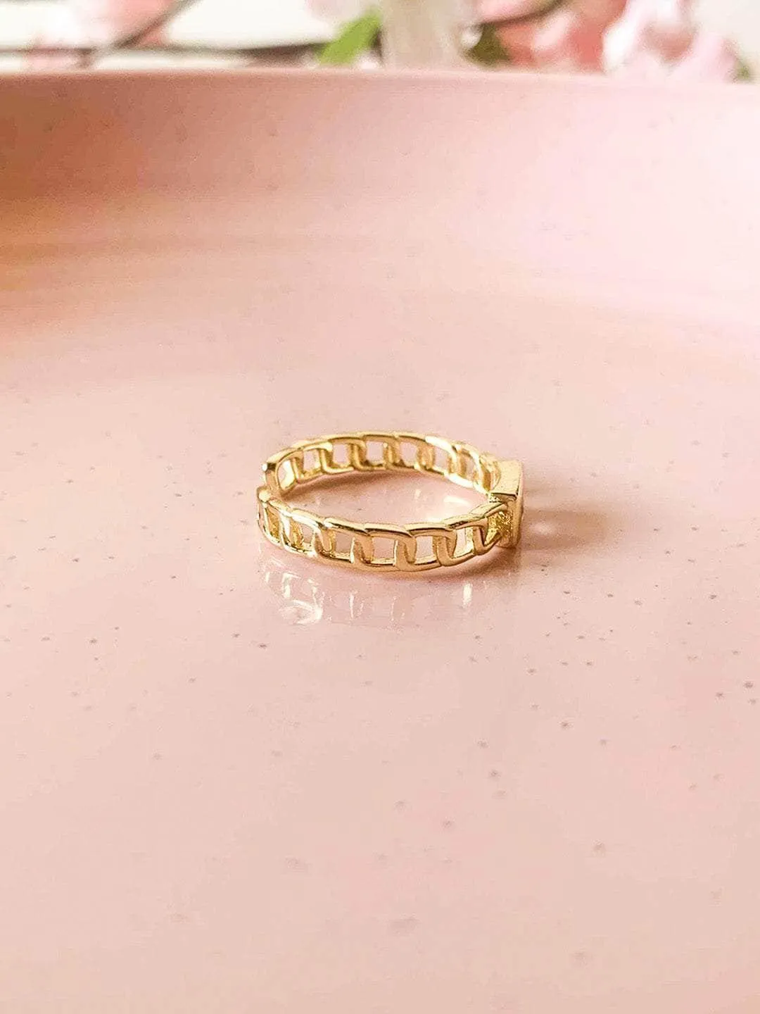 Linked Chain Ring