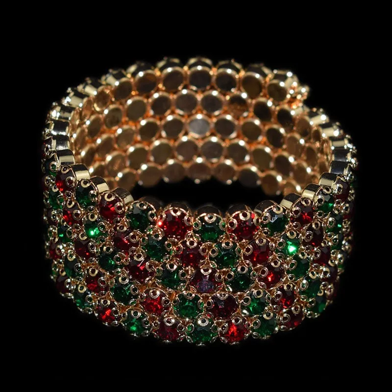 luxurious Bangle Bracelet Gold For Women Wedding Jewelry