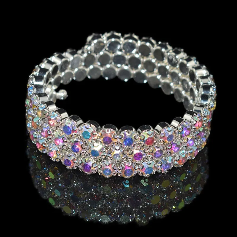 luxurious Bangle Bracelet Gold For Women Wedding Jewelry
