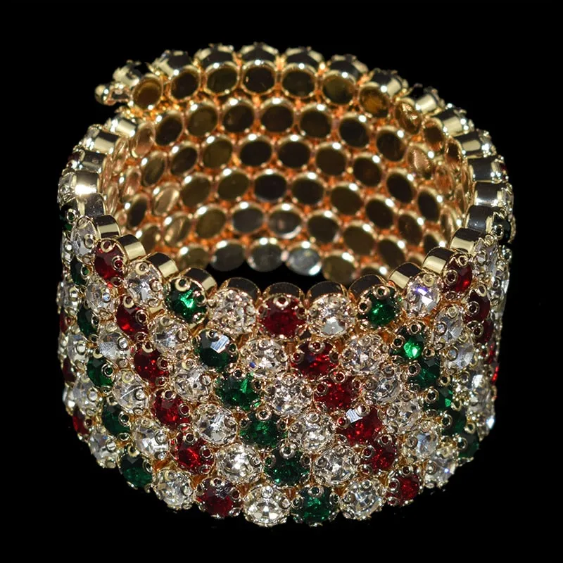 luxurious Bangle Bracelet Gold For Women Wedding Jewelry