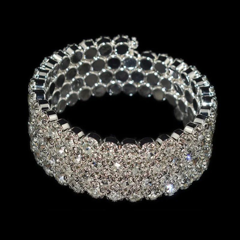 luxurious Bangle Bracelet Gold For Women Wedding Jewelry