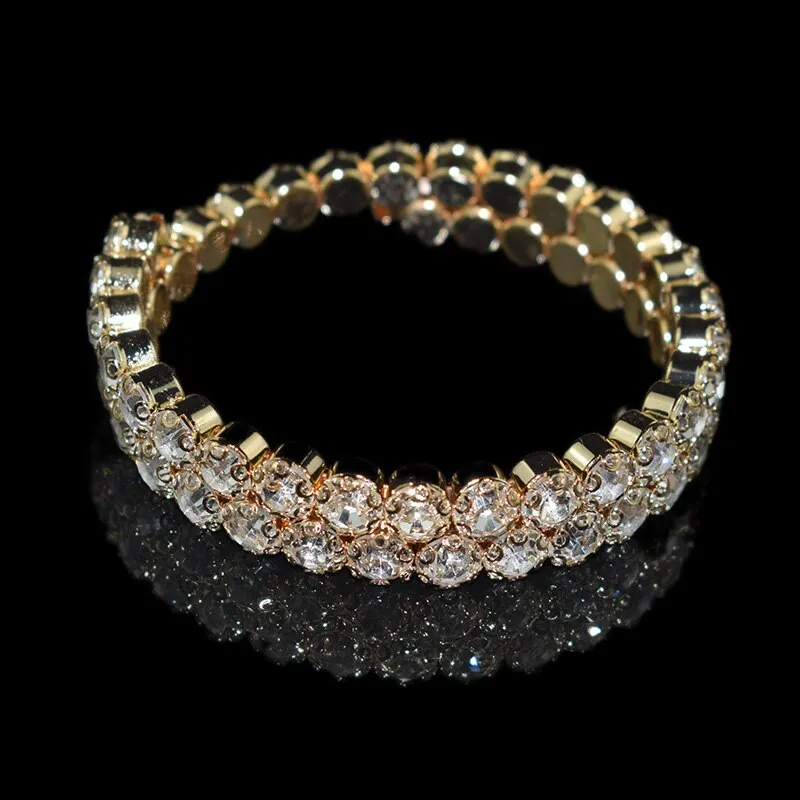 luxurious Bangle Bracelet Gold For Women Wedding Jewelry