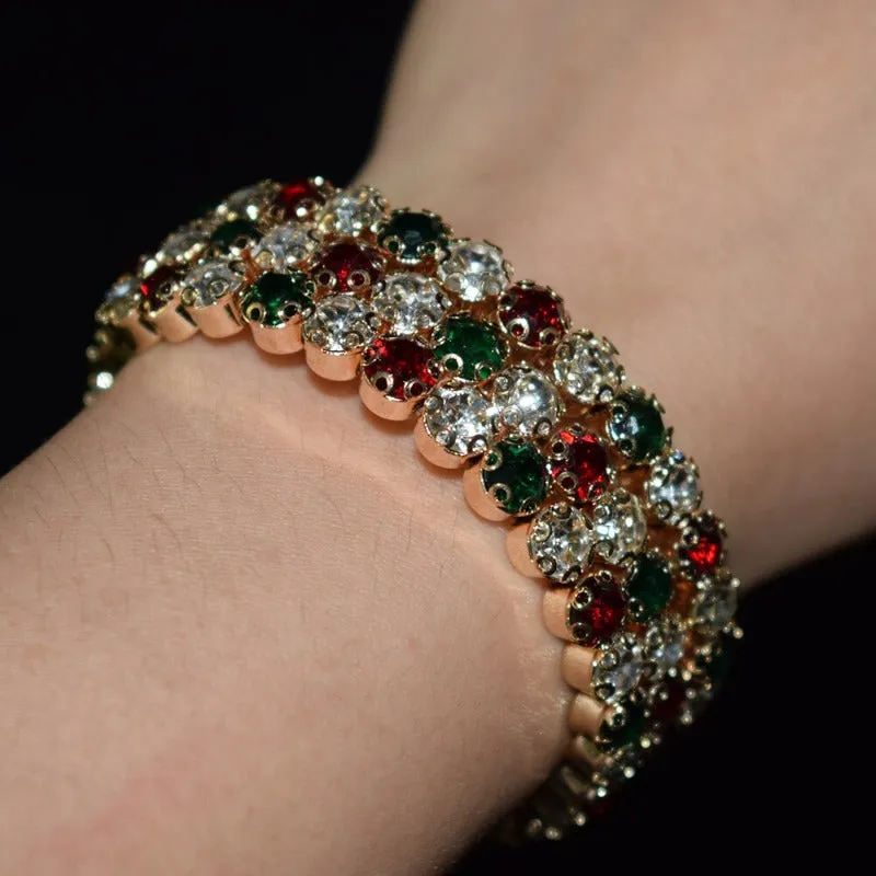 luxurious Bangle Bracelet Gold For Women Wedding Jewelry