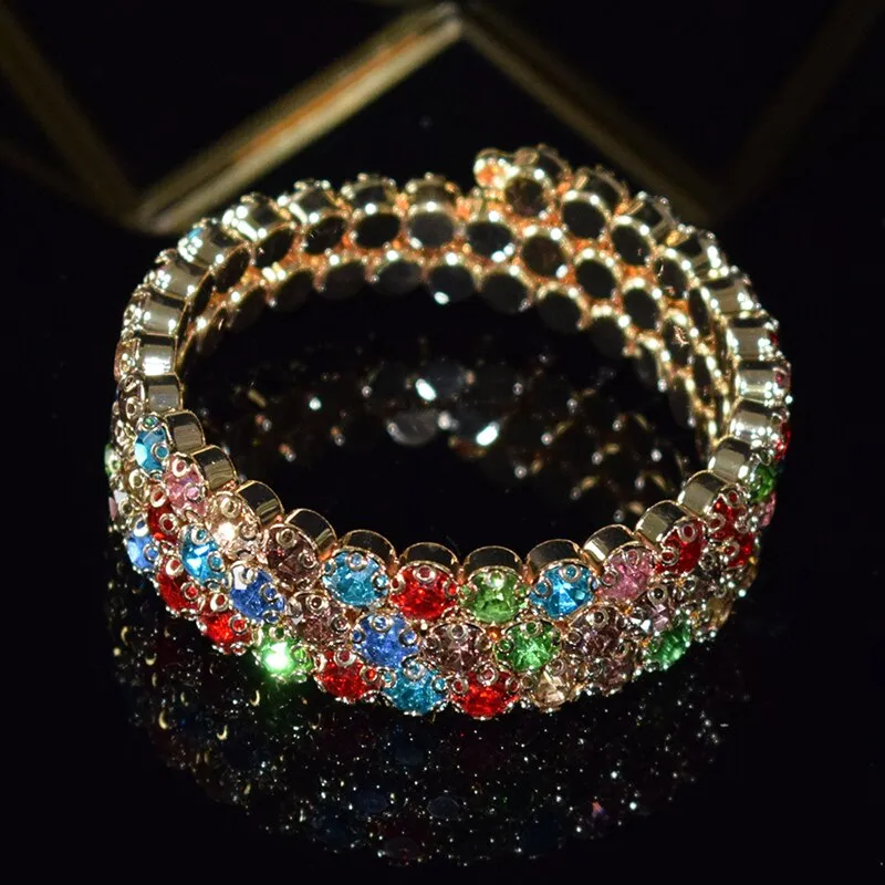 luxurious Bangle Bracelet Gold For Women Wedding Jewelry