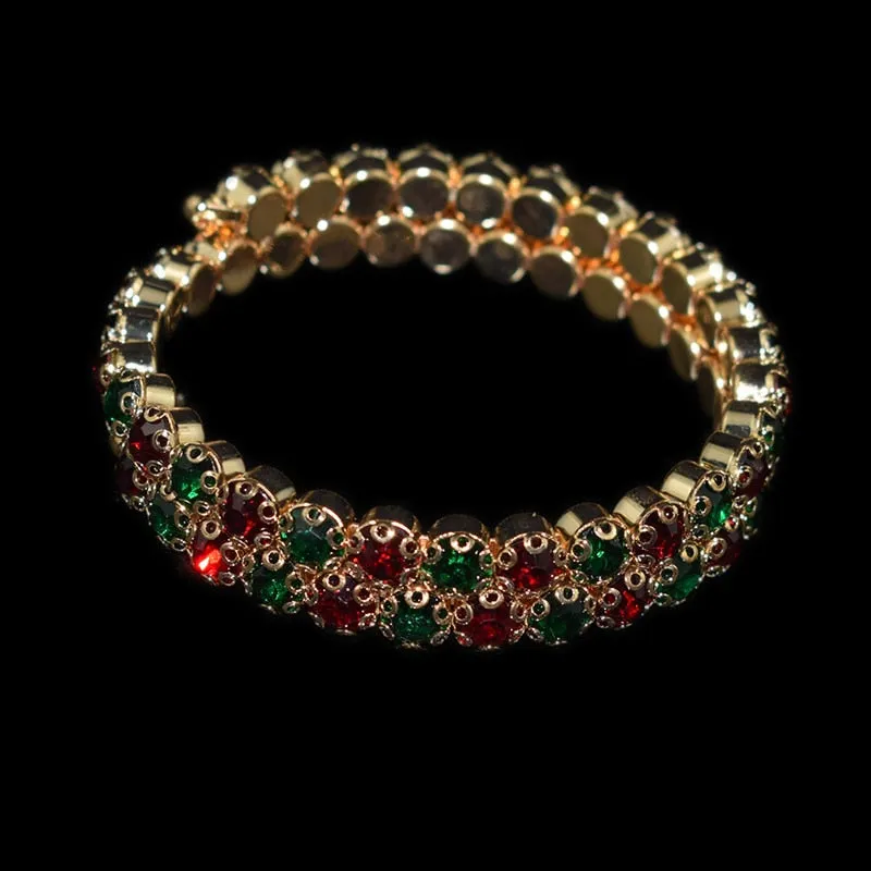 luxurious Bangle Bracelet Gold For Women Wedding Jewelry