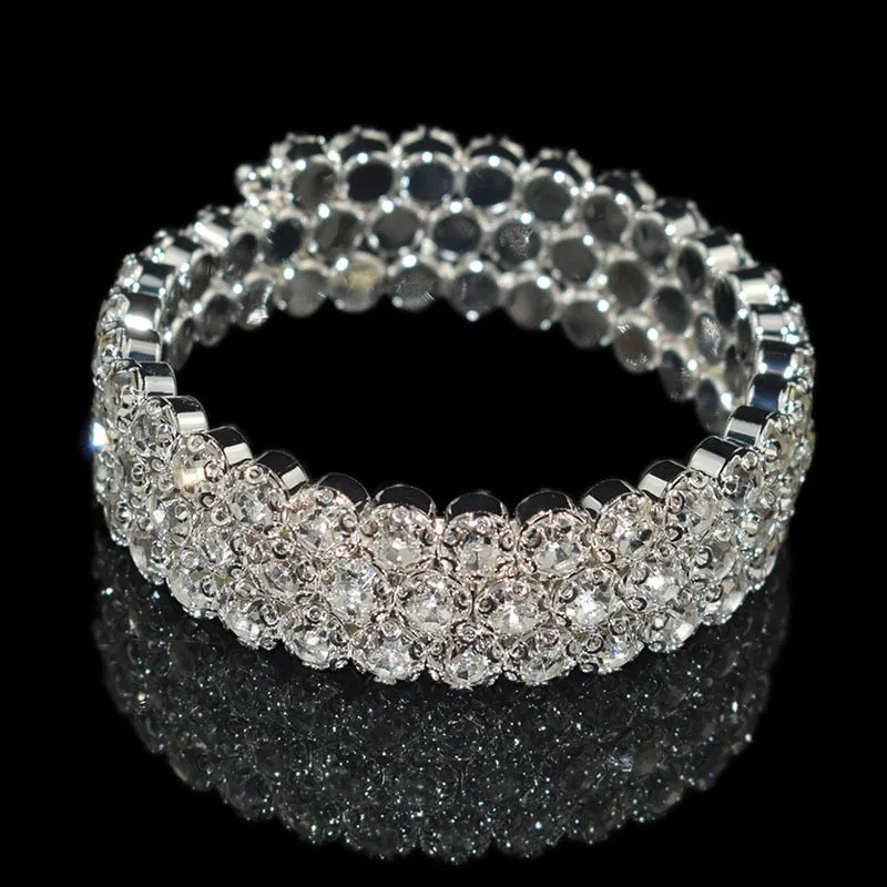 luxurious Bangle Bracelet Gold For Women Wedding Jewelry