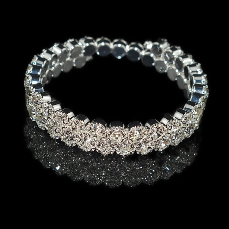 luxurious Bangle Bracelet Gold For Women Wedding Jewelry