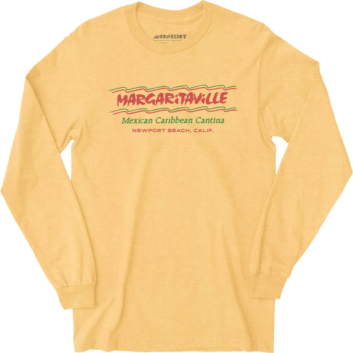 Margaritaville - Newport Beach, CA - Vintage Restaurant - Long Sleeve T-Shirt