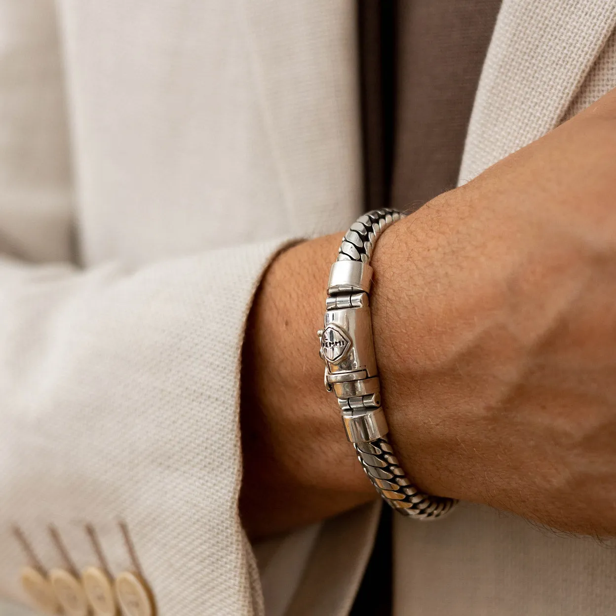 Men's Silver Austin Bracelet