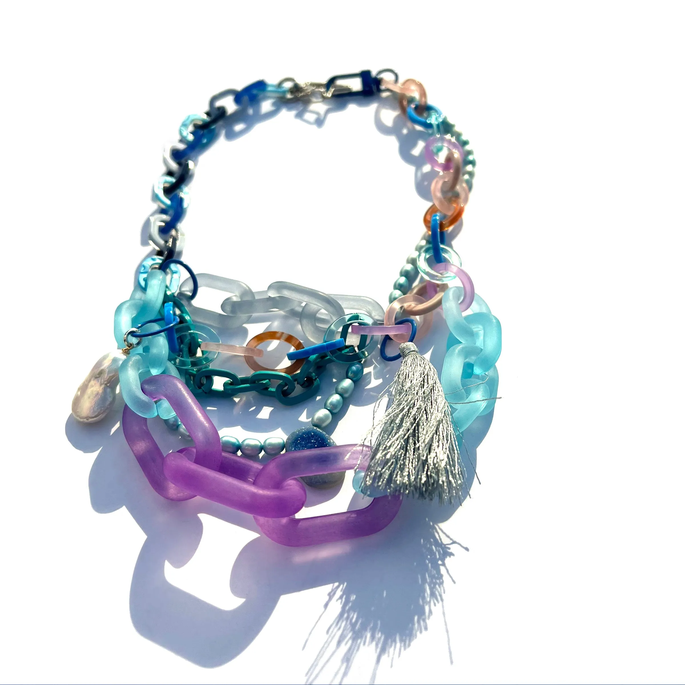 MPR x THE IMAGINARIUM: Druzy   Surprise Pearl Necklace