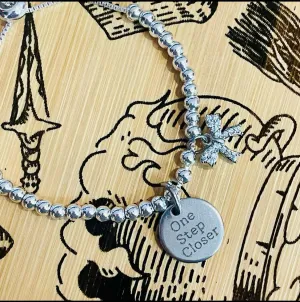 'One step closer’ adjustable bracelet, jewelry
