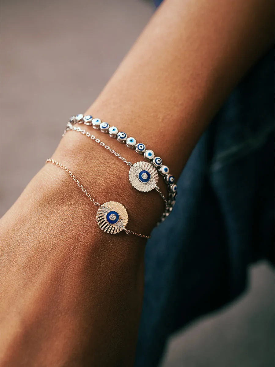 Orb Evil Eye Bracelet