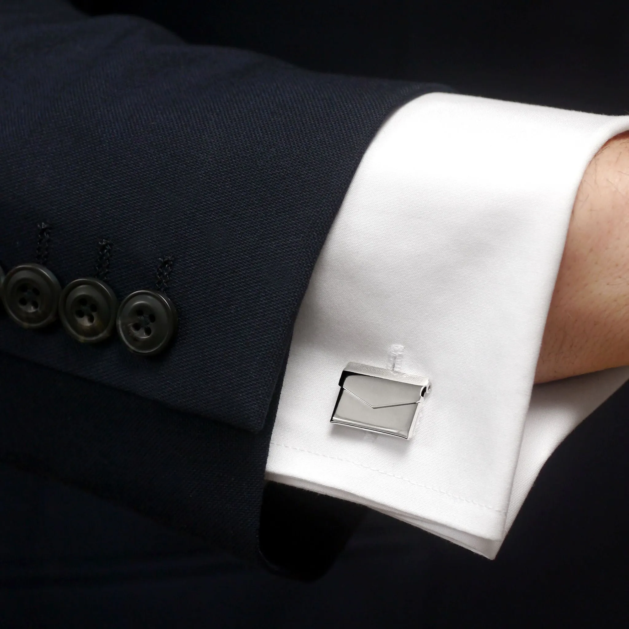 Personalised Photo Envelope Cufflinks