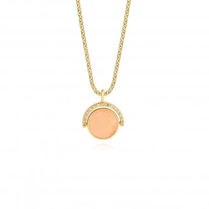 Positivity Pendants Live Love Sparkle Necklace 4836