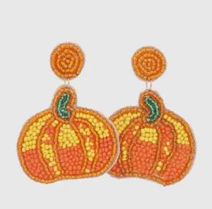 Pumpkin Earrings