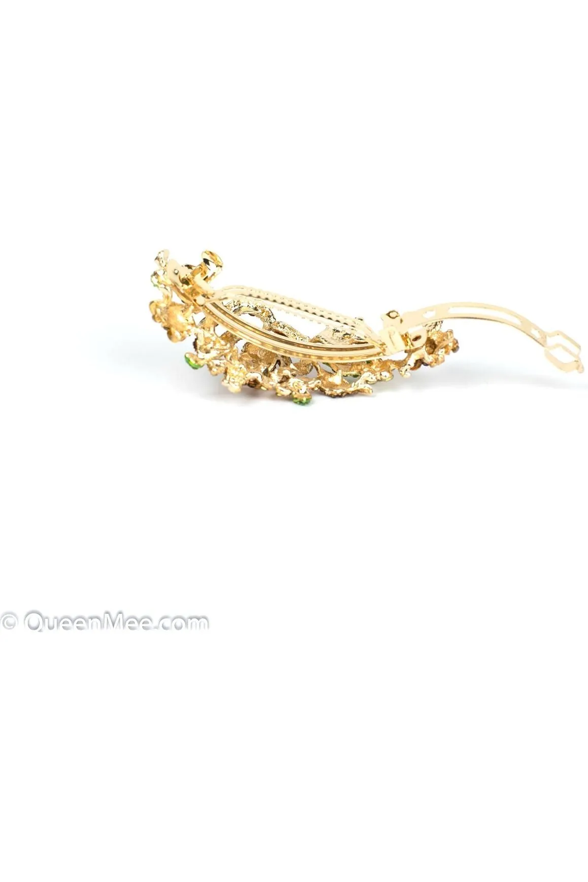 Queenmee Hair Accessories Flower Hair Clip With Diamante