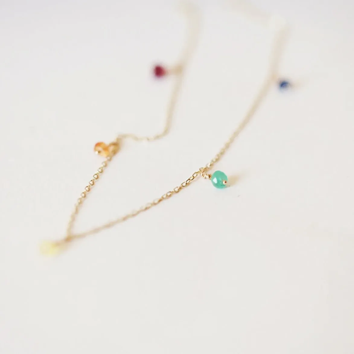 Rainbow Shaker Necklace