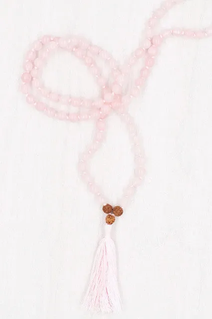 Rose Quartz Mala