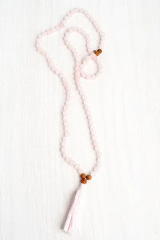 Rose Quartz Mala