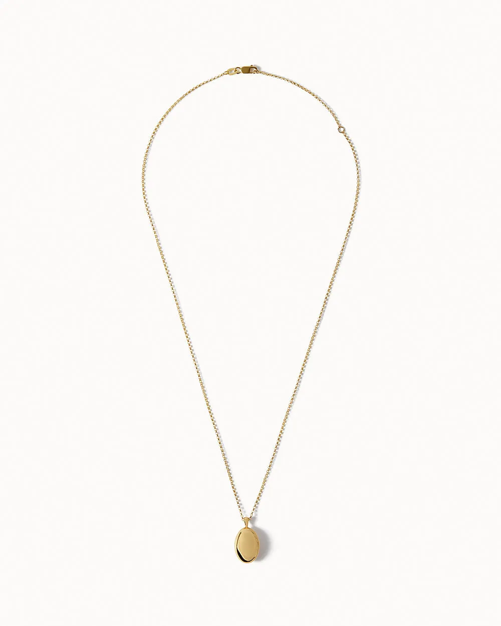 Solid Gold Locket Pendant