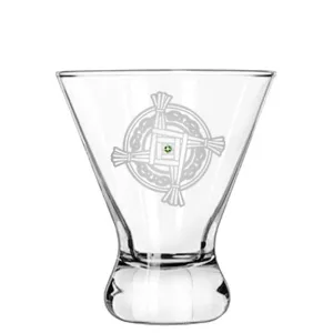 St. Brigid's Cross Modern Cocktail Glasses