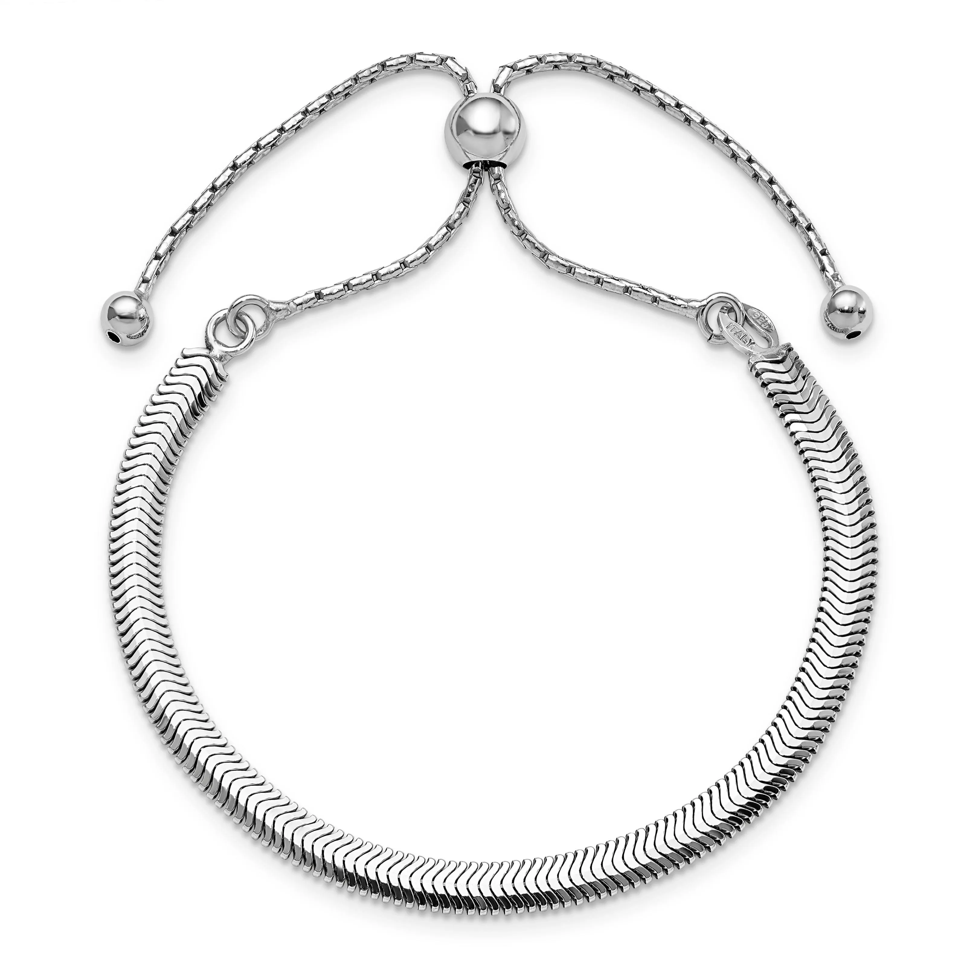 Sterling Silver Adjustable Bracelet