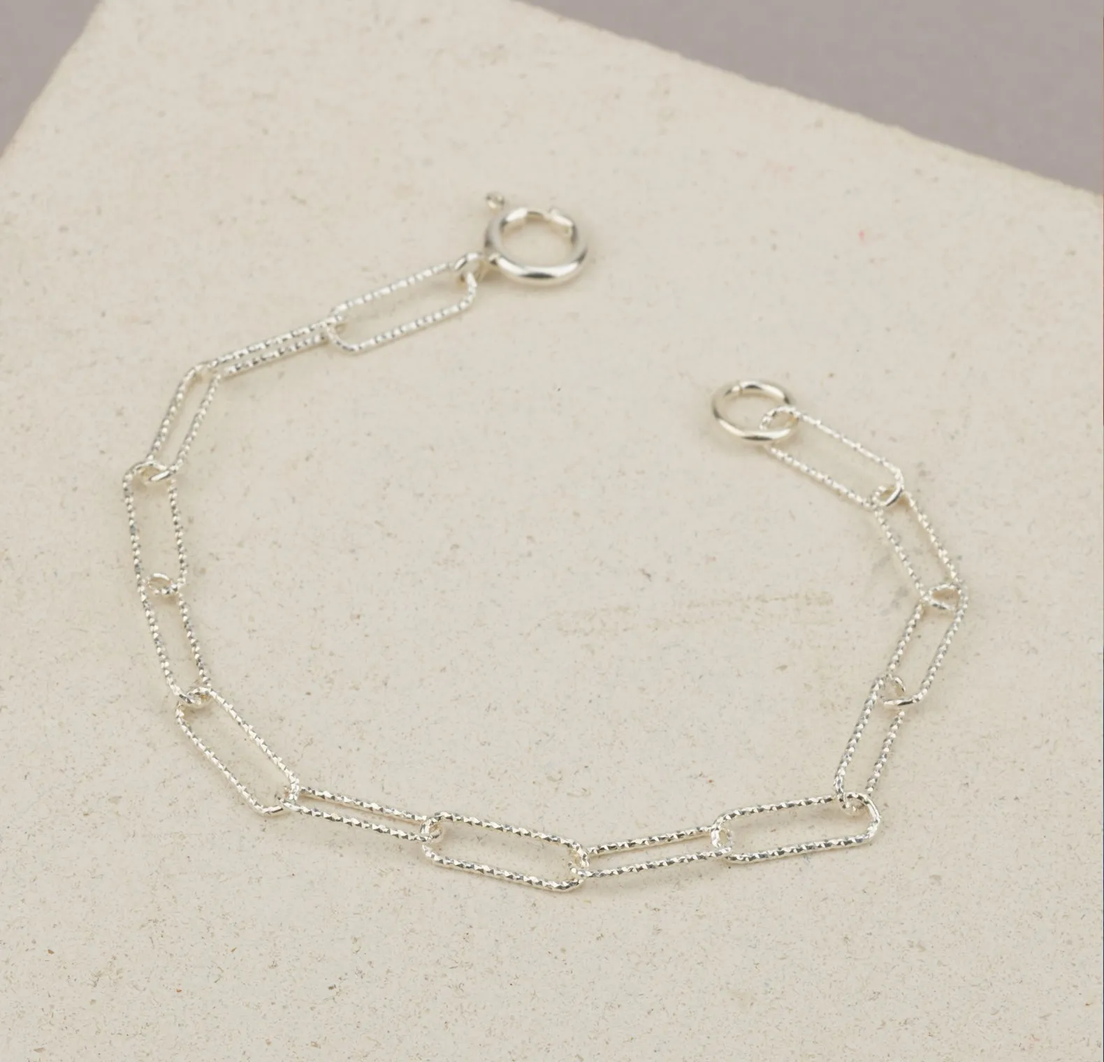 Sterling Silver chain bracelet