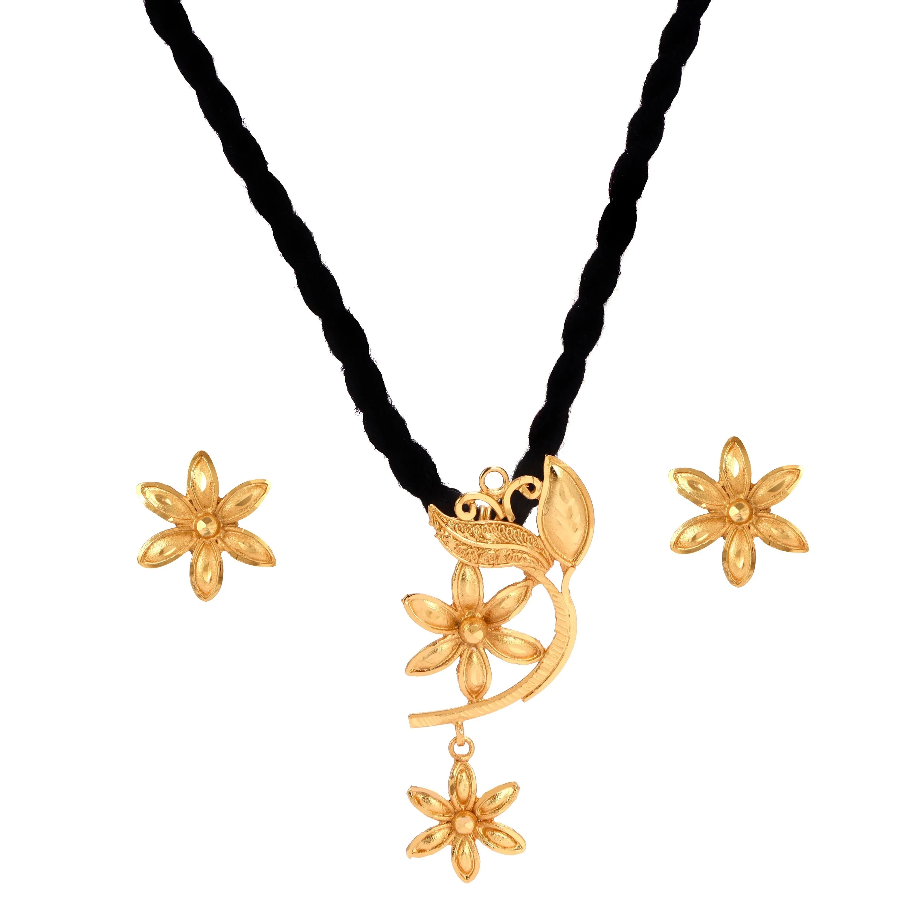 Tagar Drop Locket Tassel Set