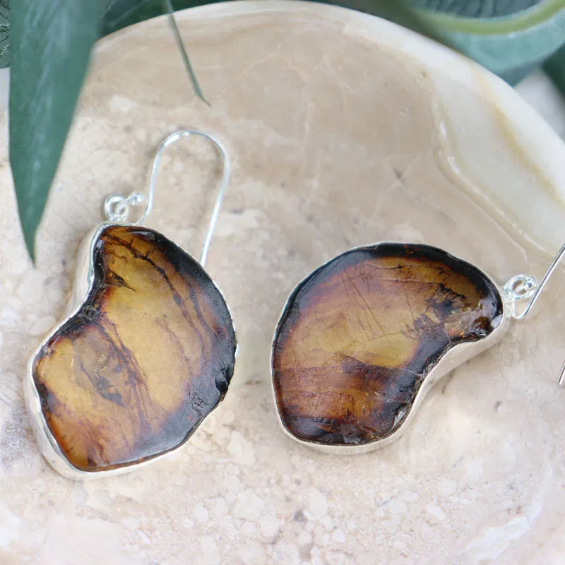 Vana Amber Bohemian Earrings