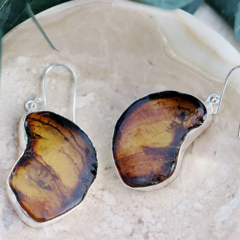 Vana Amber Bohemian Earrings