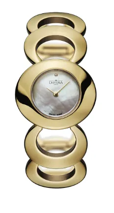 Vintage 60s Quartz Gold-Tone Executive Watch 16857115