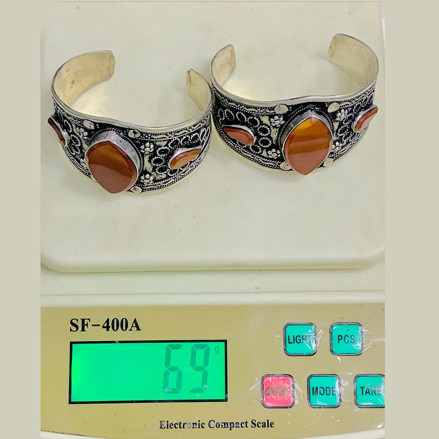 Vintage Handmade Adjustable Boho Cuff Bracelet