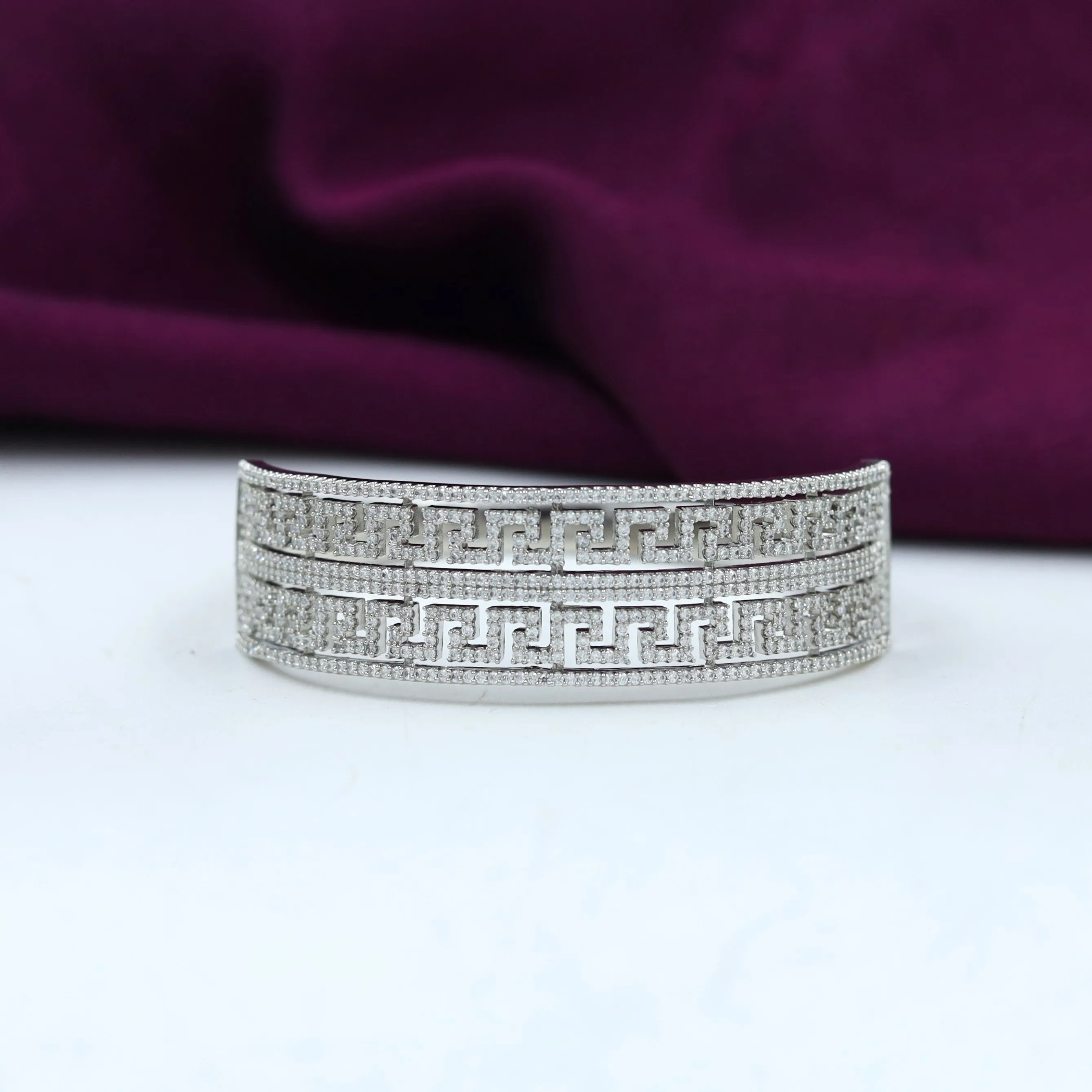 Zircon/AD Bracelet 6141-08